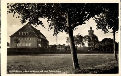 Ak Steinbergkirche in Holstein, Wallrothhaus und Bismarckturm auf... - 2994172