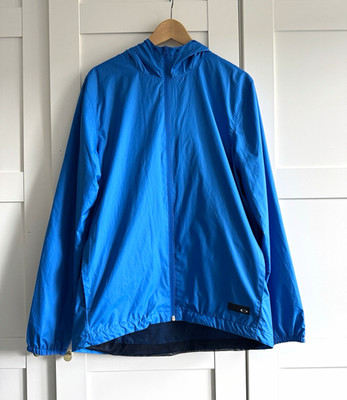 Oakley Herren Outdoor-Jacke mit Kapuze, Reißverschluss, Blau Gr. M Regular Fit