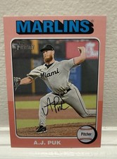 A.J. Puk 1/1  -- 2024 Topps Heritage High Number  #271