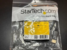 StarTech.com DP to VGA Adapter Converter Black 6' DP2VGAMM6B 6 Foot StarTech