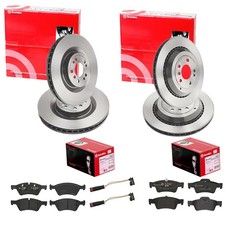 brembo BREMSSCHEIBEN + BEL&Auml;GE VORNE+HINTEN passend f&uuml;r MERCEDES M R GL W164 W251