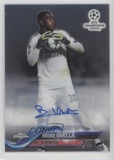 2017-18 Topps Chrome UCL Auto Bruno Varela #91 Auto 6u3