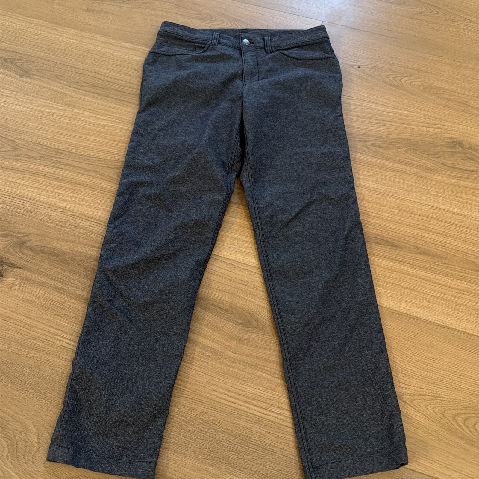 Lululemon ABC Pant Slim *Tech Canvas Heathered Deep Navy Men’s 31x29 M5609S