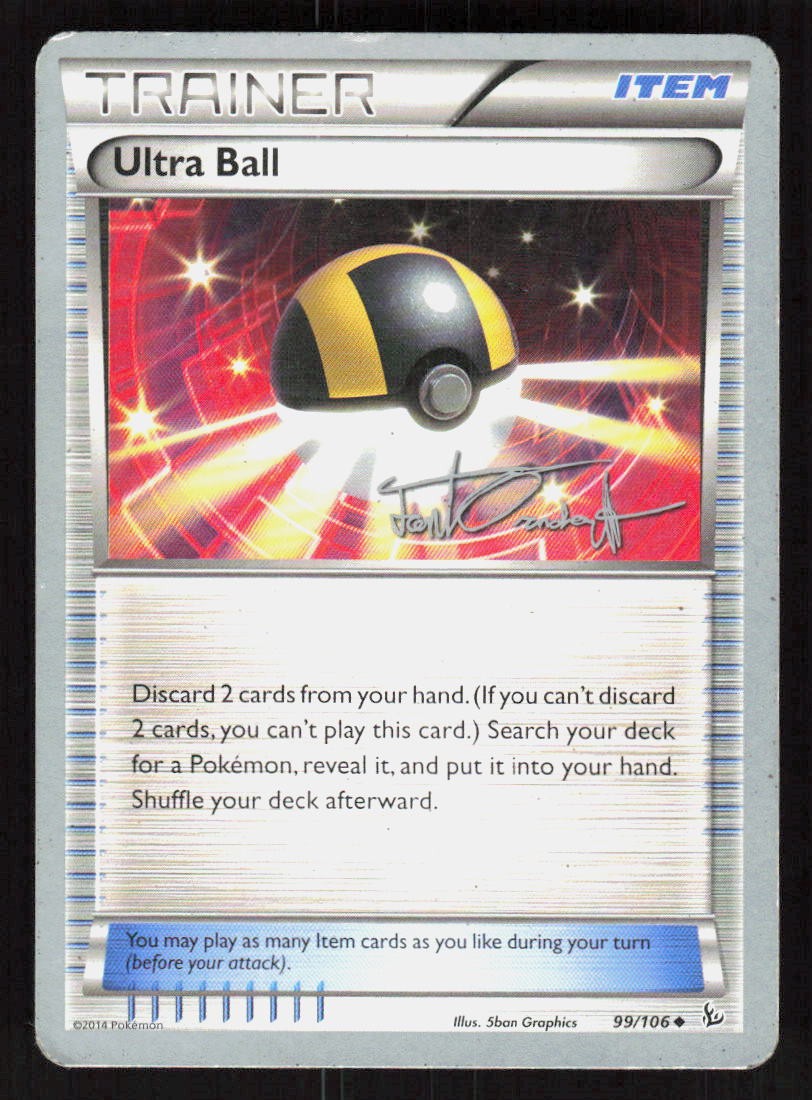Pokemon Ultra Ball 99/106 Uncommon Flashfire (MP)