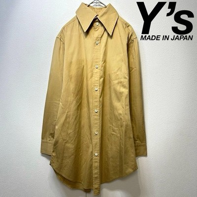 USED RARE YOHJI YAMAMOTO X Y'S A-LINE DESIGN LONG-SLEEVED SHIRT