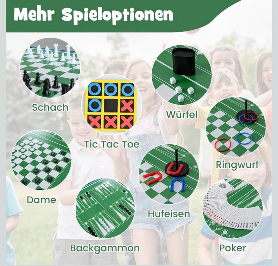 Spieltisch Tischfußball Kickertisch Multigame Billard,14/1 - Bild 3 von 4