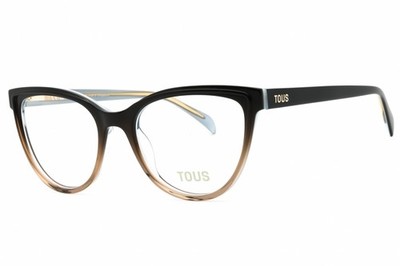 NEW Tous VTOC16 09G7 Fading Black/Grey/Black 53mm Eyeglasses