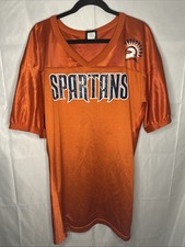 Vintage Spartans #17 Wilson Football Size X Large Jersey - USA Made