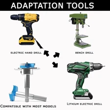 Drill Bit Hole Forstner Set Wood Bits Carbide Tipped Drilling Hinge Hex Shank