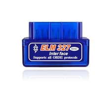 OBDII Car Auto Diagnostic Scanner, ELM327 Automotivetooth Scan Tool 1 PCS Blue