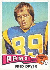 1975 Topps #312 Fred Dryer