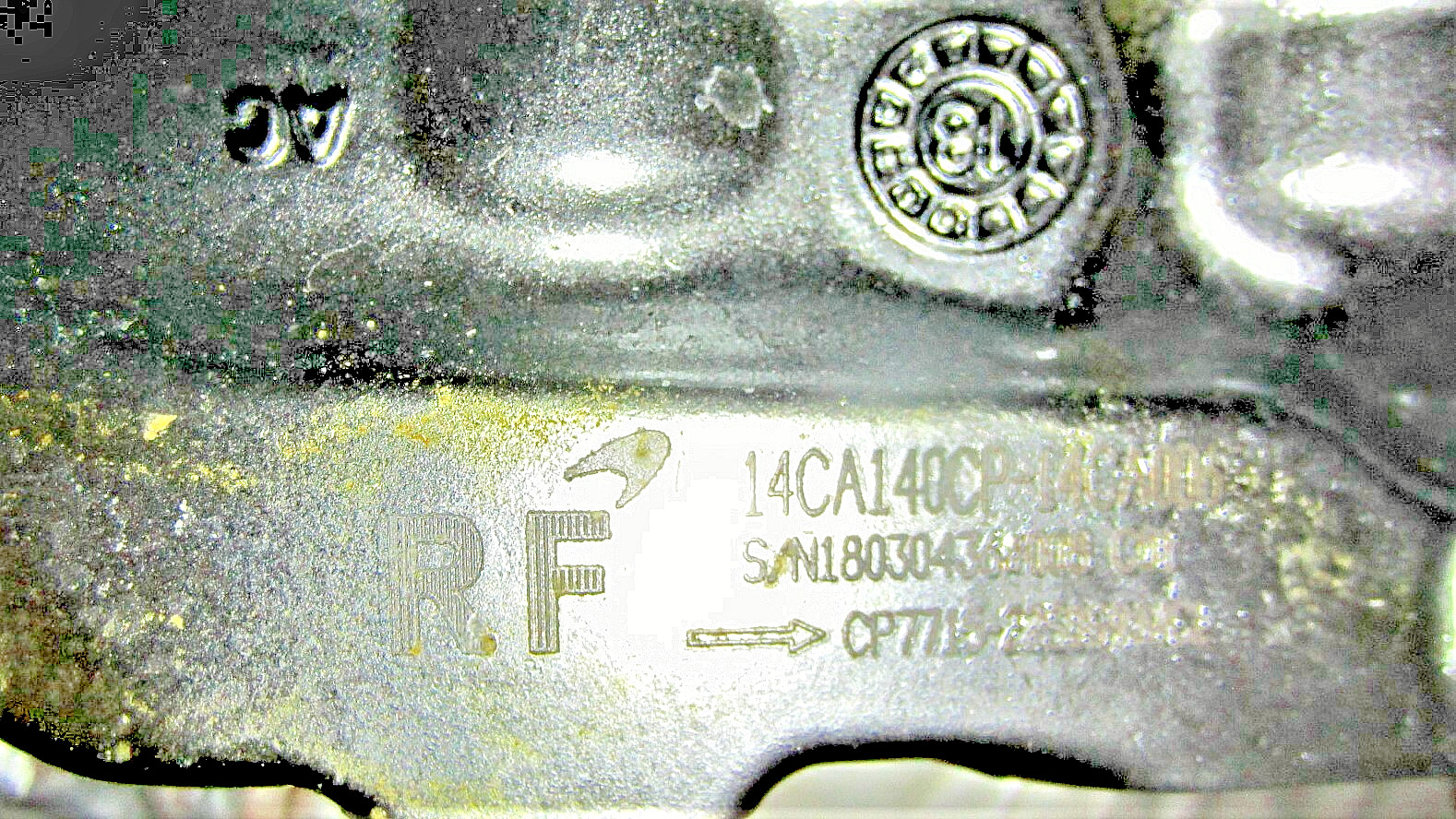 McLaren - LH & RH FRONT Brake CHARCOAL Caliper  - P/N 14CA140CP OEM NEW