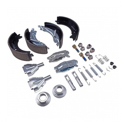 Super Kit Bremsbackenset / Reparaturset passend f Knott 200 x 50 inkl Kleinteile