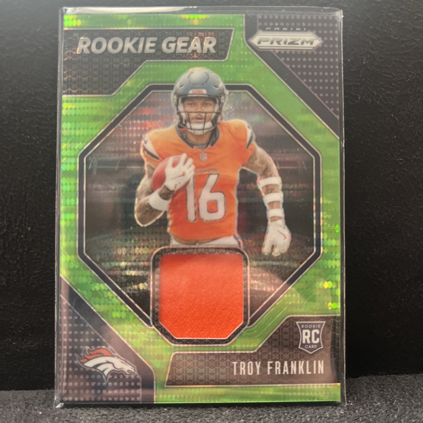 2024 Panini Prizm - Rookie Gear Troy Franklin #RG-TFN (MEM, RC)
