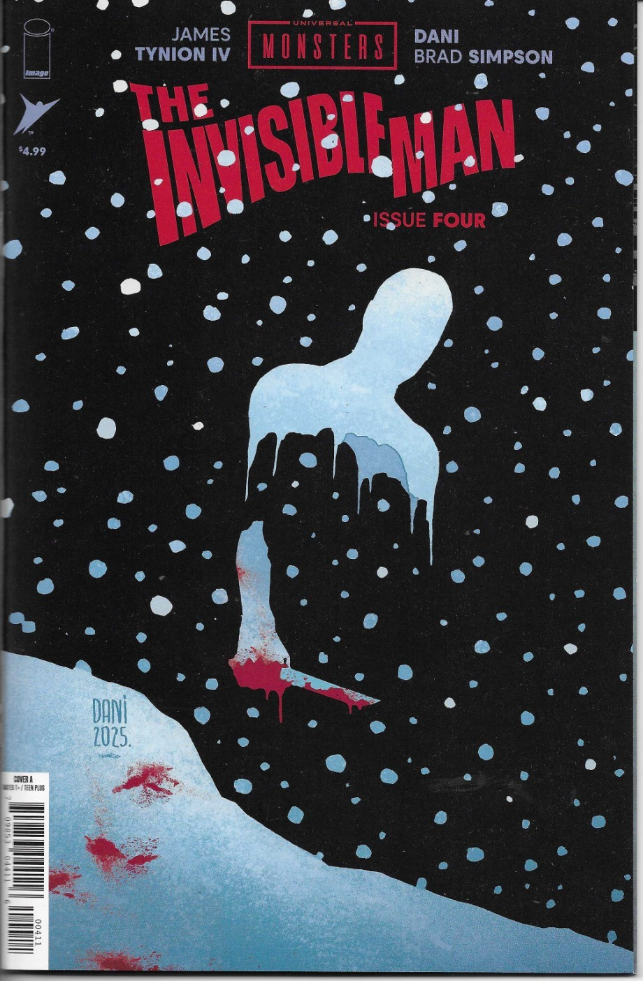 UNIVERSAL MONSTERS - INVISIBLE MAN #4 - Cover A - New Bagged (S)