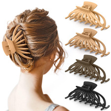 Hair Clips for Thick Hair, 4 Pack - Extra Large Hair Claw Clips for Women, 4.75"