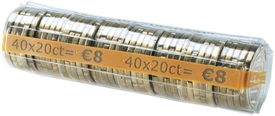 100 RESKAL Münzhülsen THE CONTAINER, für 40 x 0,20 EUR