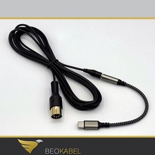 Set: Audiokabel 3 m und Adapter für B&O / USB-C an BANG & OLUFSEN AUX-Buchse