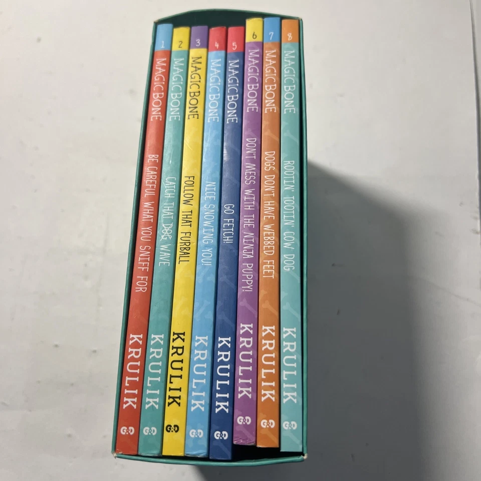 Magic Bone Collection Book Set 1-8 Nancy Krulik Boxed Set VG - Image 3 of 4