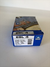 Mustad ESL 4 Horseshoe Nails 51mm Partial Box Made In Sweden