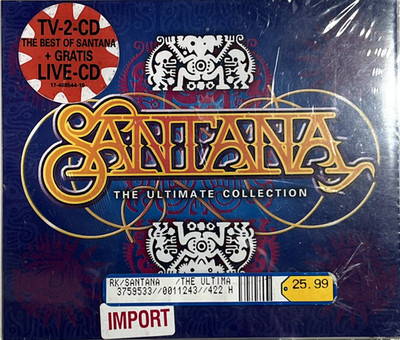 Santana - The Ultimate Collection 3xCD Set 2000 Sony IMPORT Live Bonus SEALED