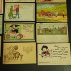 Vintage Postcards 1900's - 23 Cartoon Correspondence - divided & undivided backs — photo 2
