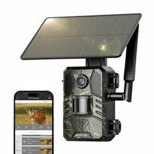 Loatos Trail Camera, Cellular Trail Camera with Built-in SIM Card 4G Unlimite...