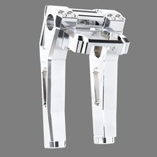 8 Tall 1.0 Handlebar Risers Kit for Harley 18...