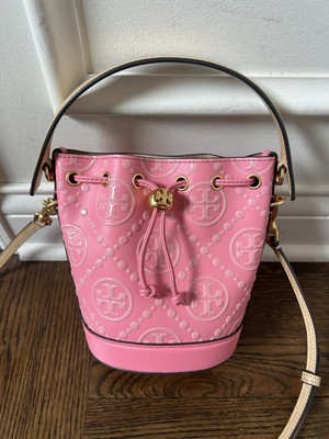 Pink Tory Burch Bucket Tote Jual Toryburch Frances Bucket Tote In