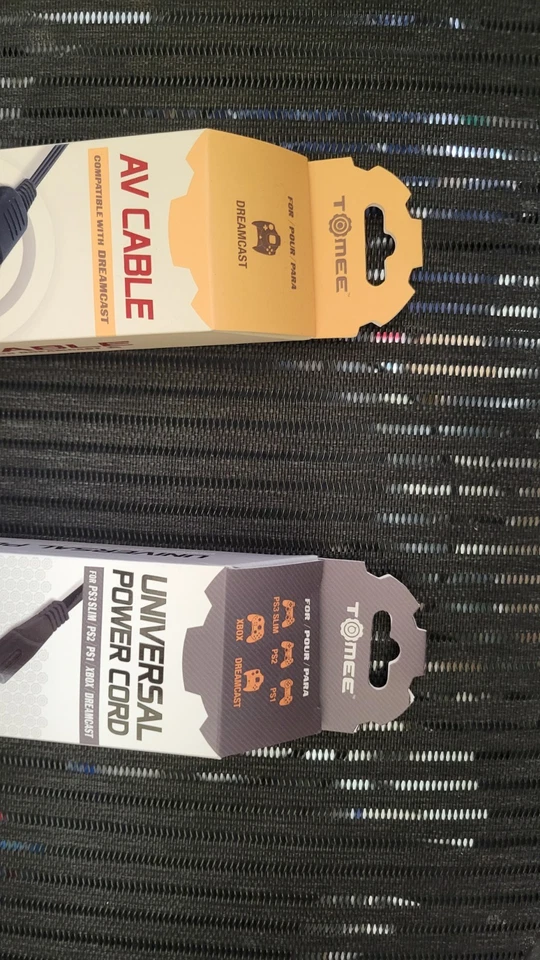 New AC Power Cord & AV Audio Video Cable Hookup Bundle SEGA DREAMCAST Tomee - Image 2 of 4