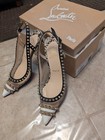 WORN ONCE RV$945 Christian Louboutin Manovra PVC spike heels 37 6.5 — photo 6