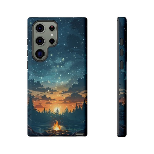 Camp Bonfire Sunset Night - Phone Ink Cover Case for iPhone, Galaxy, Pixel - 第 242/281 張圖片