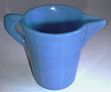 Akro Agate - Dark Blue Octagonal Open Handle Water Pitcher