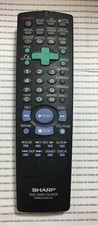 Sharp DVD Video Player VCR Remote Control Black RRMCG1249AJSA