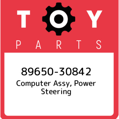 89650-30842 Toyota Computer assy, power steering 8965030842, New Genuine OEM Par