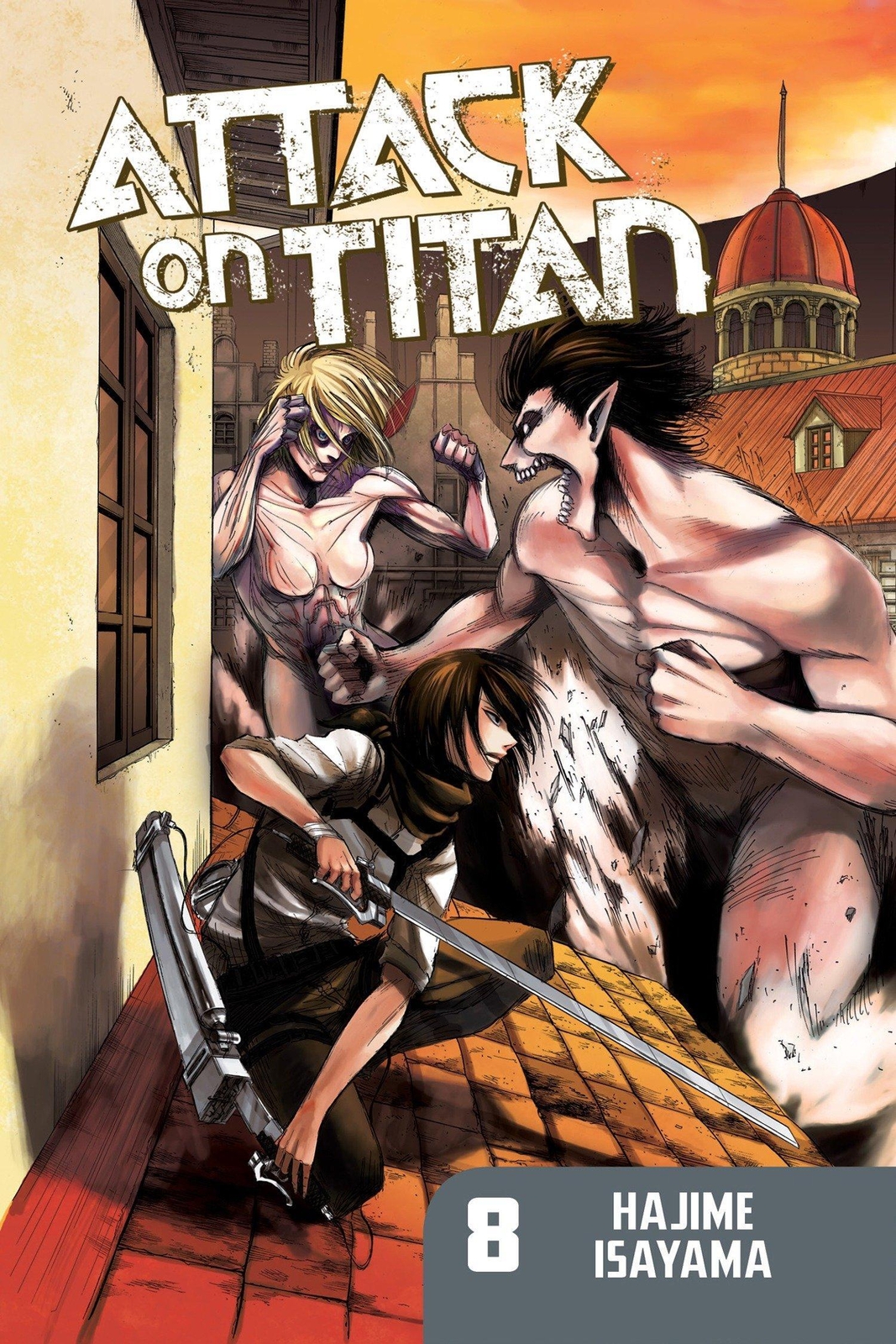 Thumbnail - Attack On Titan 08 Hajime Isayama Taschenbuch Attack On Titan O. Pag.