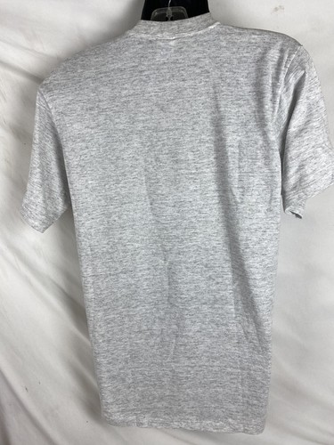 Vintage Gray Volleyball T-shirt Russell Athletic 80s NWOT Crew Blank Womens - Picture 10 of 12