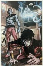 Shang-Chi Training Comic Panel Poster Art Avengers Marvel Splash Page