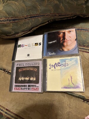Phil Collins Music Collection CDs Good Fully Tested