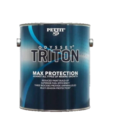 #ad #ad PETTIT ODYSSEY TRITON *BLACK* ANTIFOULING BOTTOM PAINT $398.88