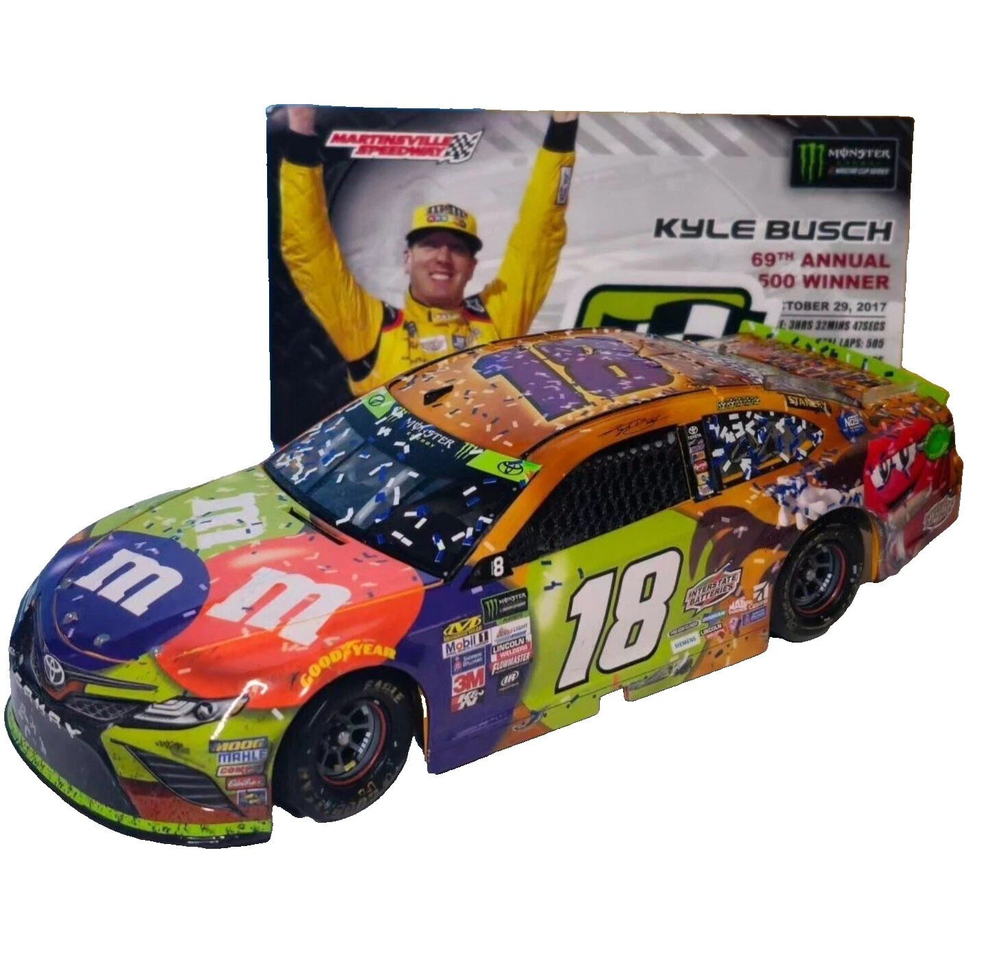 Kyle Busch Diecast Sport & Touring Cars 2017 año del vehículo