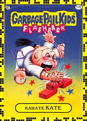 GARBAGE PAIL KIDS 2011 FLASHBACK SERIES 2 PICK-A-CARD YELLOW BASE STICKERS TOPPS - Picture 68 of 321