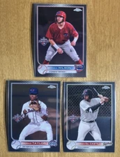Lot 3x 2022 Topps Pro Debut CHROME Starter Set - Castillo, Taylor, Wilson RCs