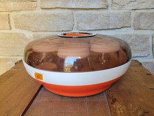 YAOURTIÈRE MOULINEX AUTOMATISME TOTAL + POTS BLANCHE ET ORANGE VINTAGE 