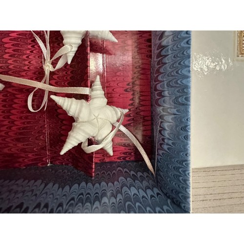 Margaret Furlong A Pocketful of Stars Bisque Tree Ornaments Set of 6 - Picture 3 of 7