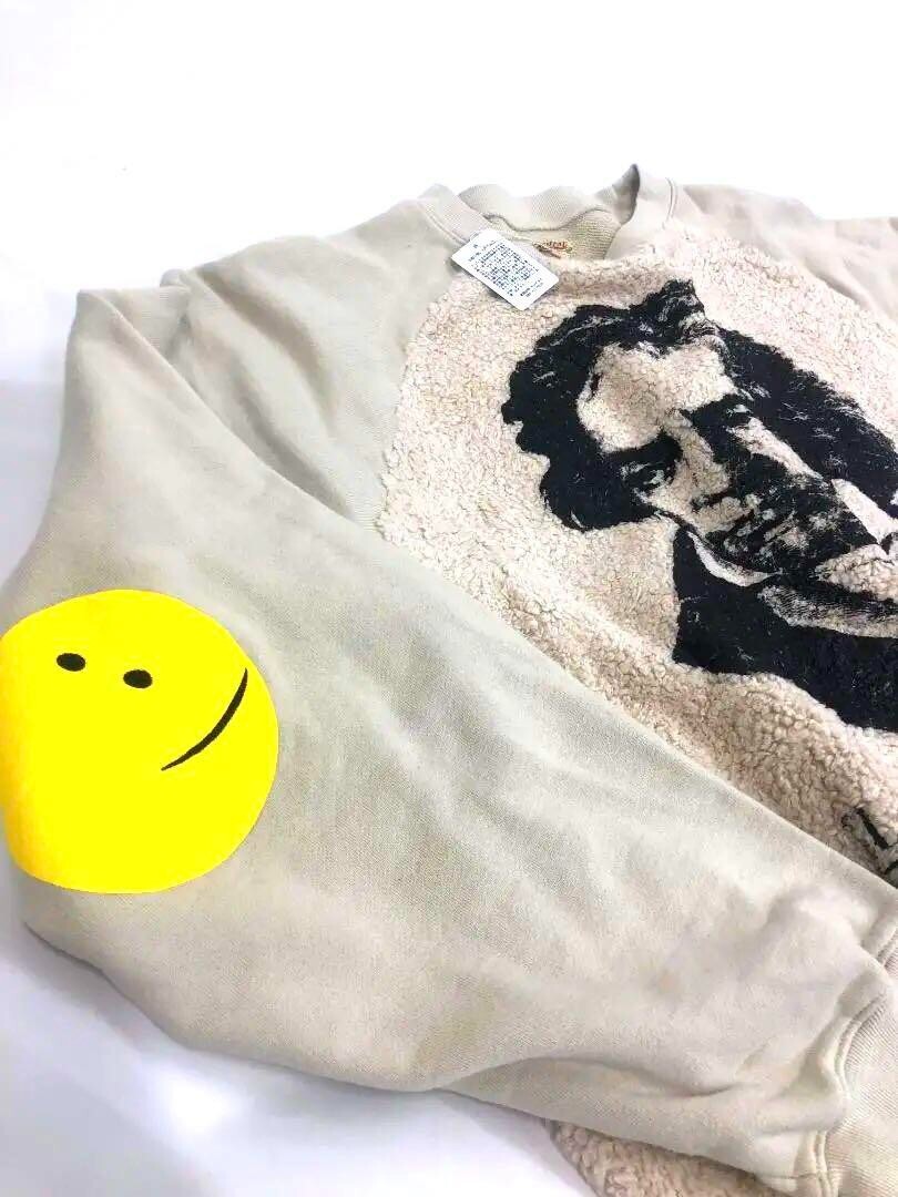 KAPITAL Beethoven Smile スウェット KAPITAL Beethoven remake smile smily sweatshirt beige new L