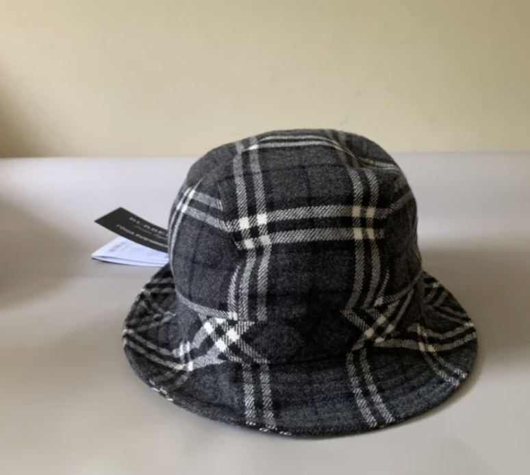 Gosha Rubchinskiy x Burberry Bucket hat Size S Black Gosha Rubchinskiy x Burberry Bucket hat Size S Black