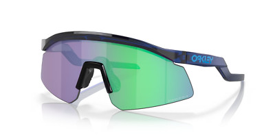 Oakley HYDRA Sunglasses OO9229-0737 Translucent Blue Frame W/ PRIZM Jade Lens