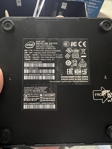 intel nuc i5 full Kit In Box - Picture 4 of 6
