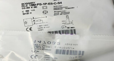 Balluff Proximity switch sensor BLE 18M-PS-1P-E5-C-S4